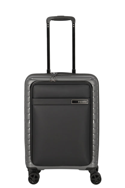 Travelite TRIENT S mit Vortasche - Anthrazit, bei uns EXKLUSIV!