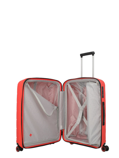 Travelite BURANO 4w Trolley M - Raspberry