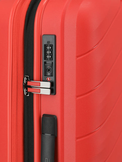 Travelite BURANO 4w Trolley M - Raspberry