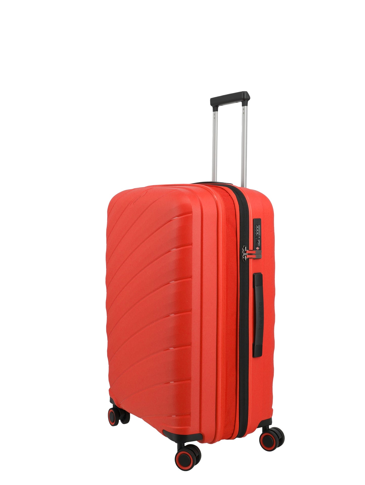 Travelite BURANO 4w Trolley M - Raspberry