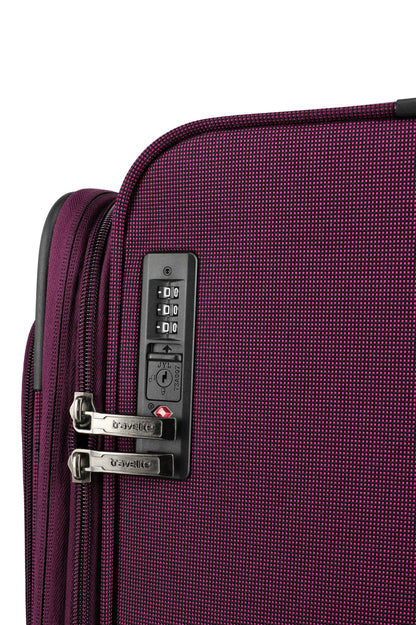 Travelite CUBIS Trolley 4w, Set L/M/S/Beauty Case/Bordtasche