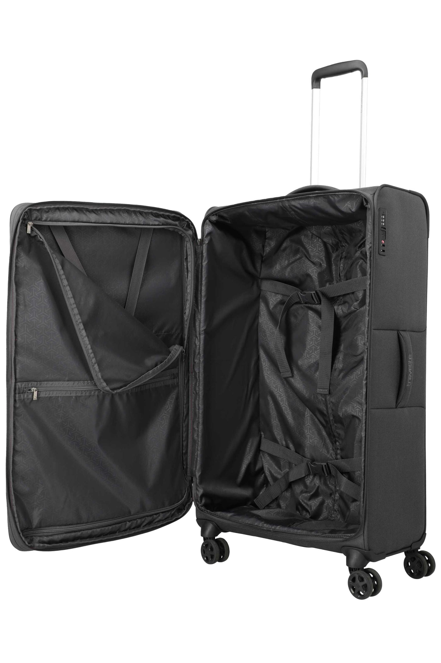 Travelite CUBIS Trolley 4w L/M/S/BC/BB, Anthrazit