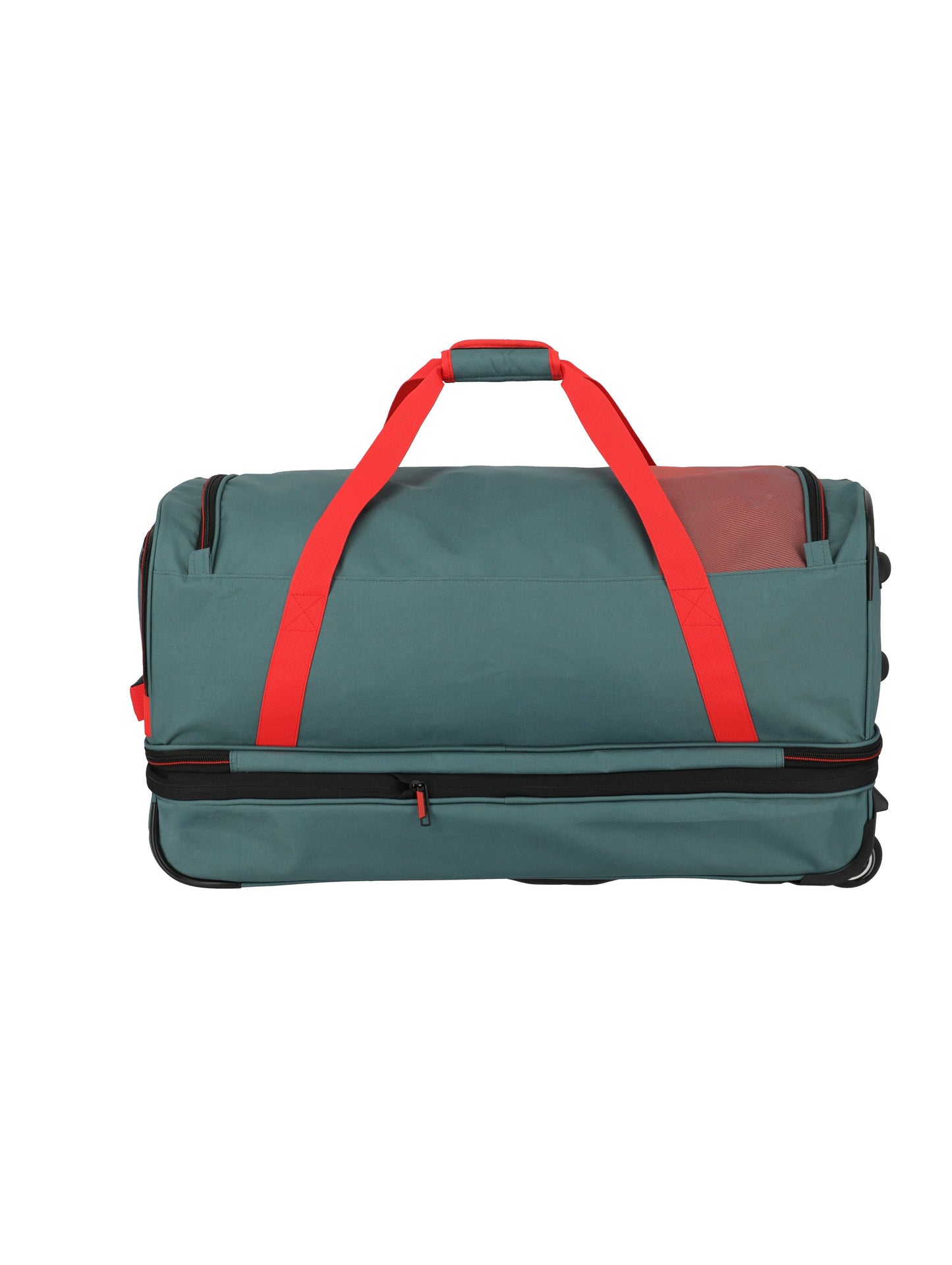 Basics roller travel bag, 70cm, green/orange