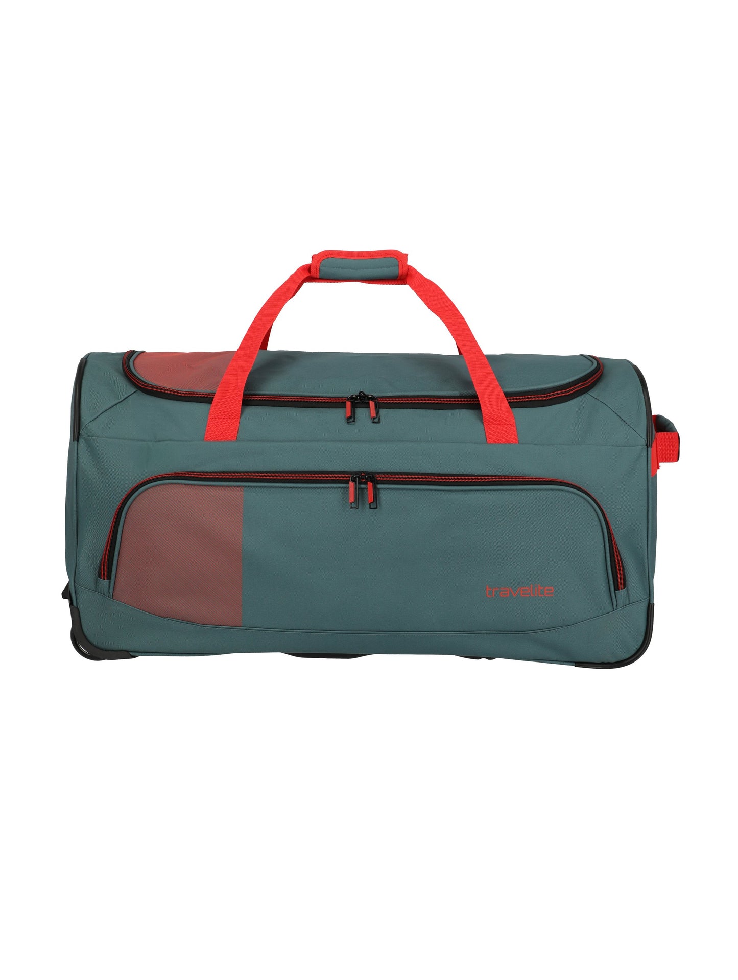 BASICS FRESH Rollenreisetasche, Grün/Orange