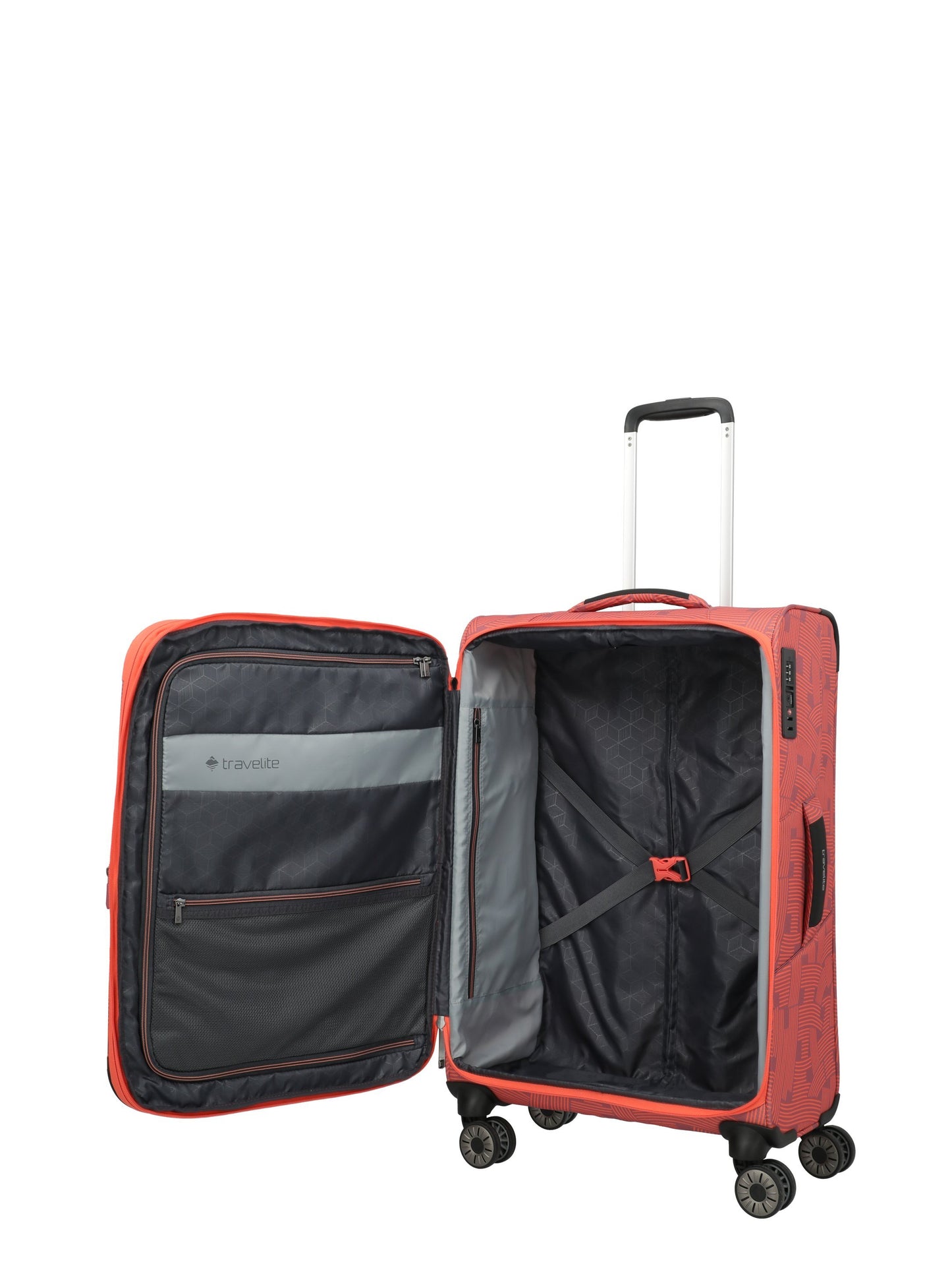 Travelite Skaii trolley M expandable - Peach