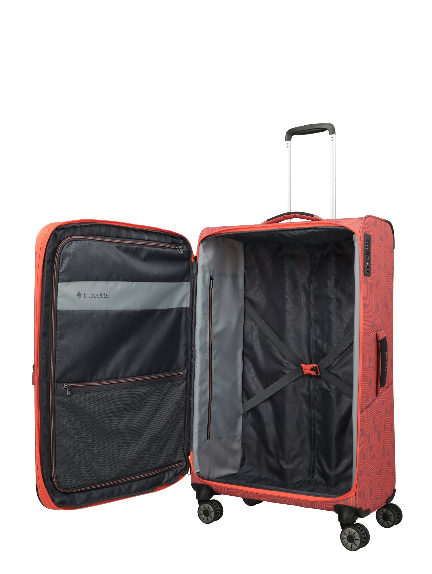 Travelite Skaii trolley L expandable - Peach