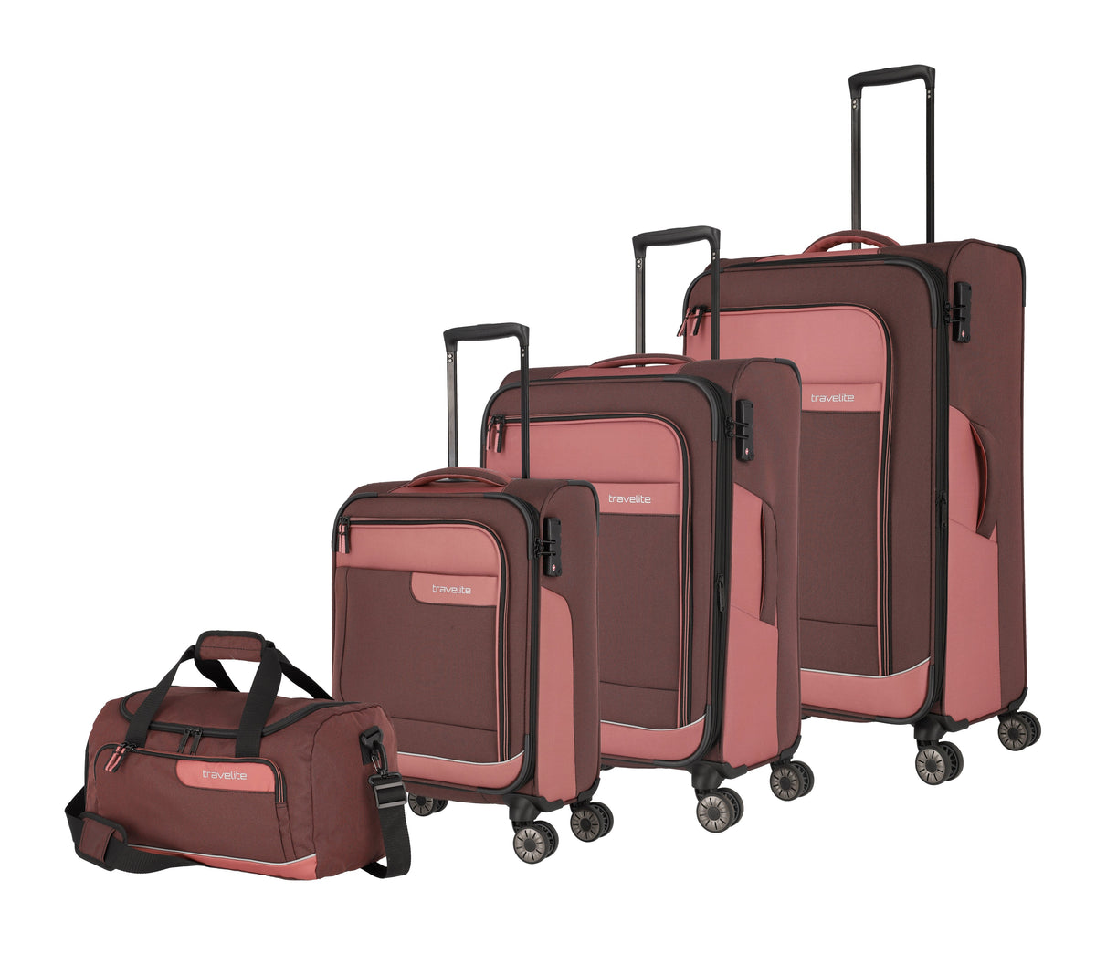 Travelite VIIA 4-tlg. Set + Reisetasche