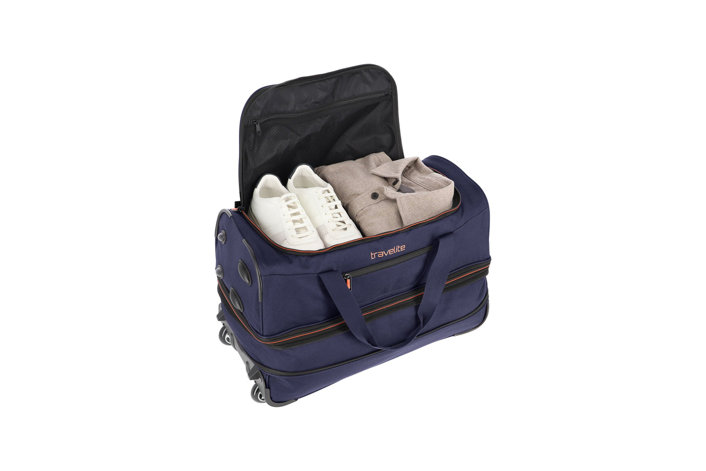 Travelite BASICS Rollenreisetasche S Erweiterbar