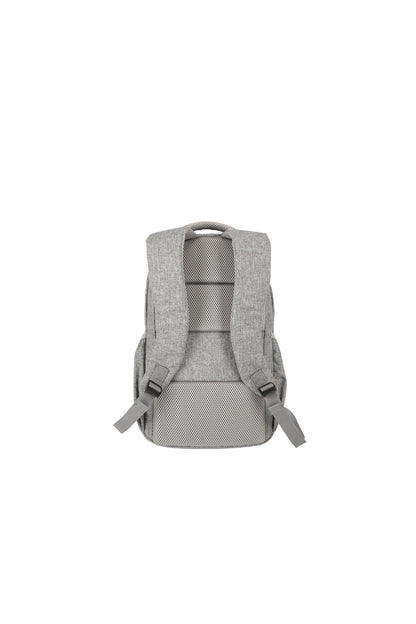 Basics backpack Melange A4, light gray