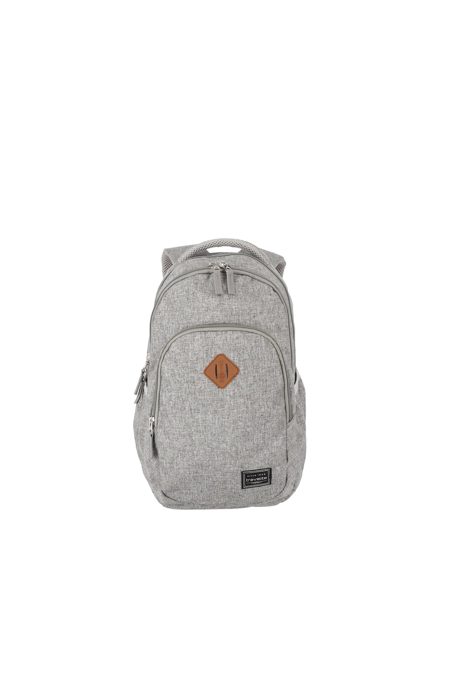 Basics backpack Melange A4, light gray