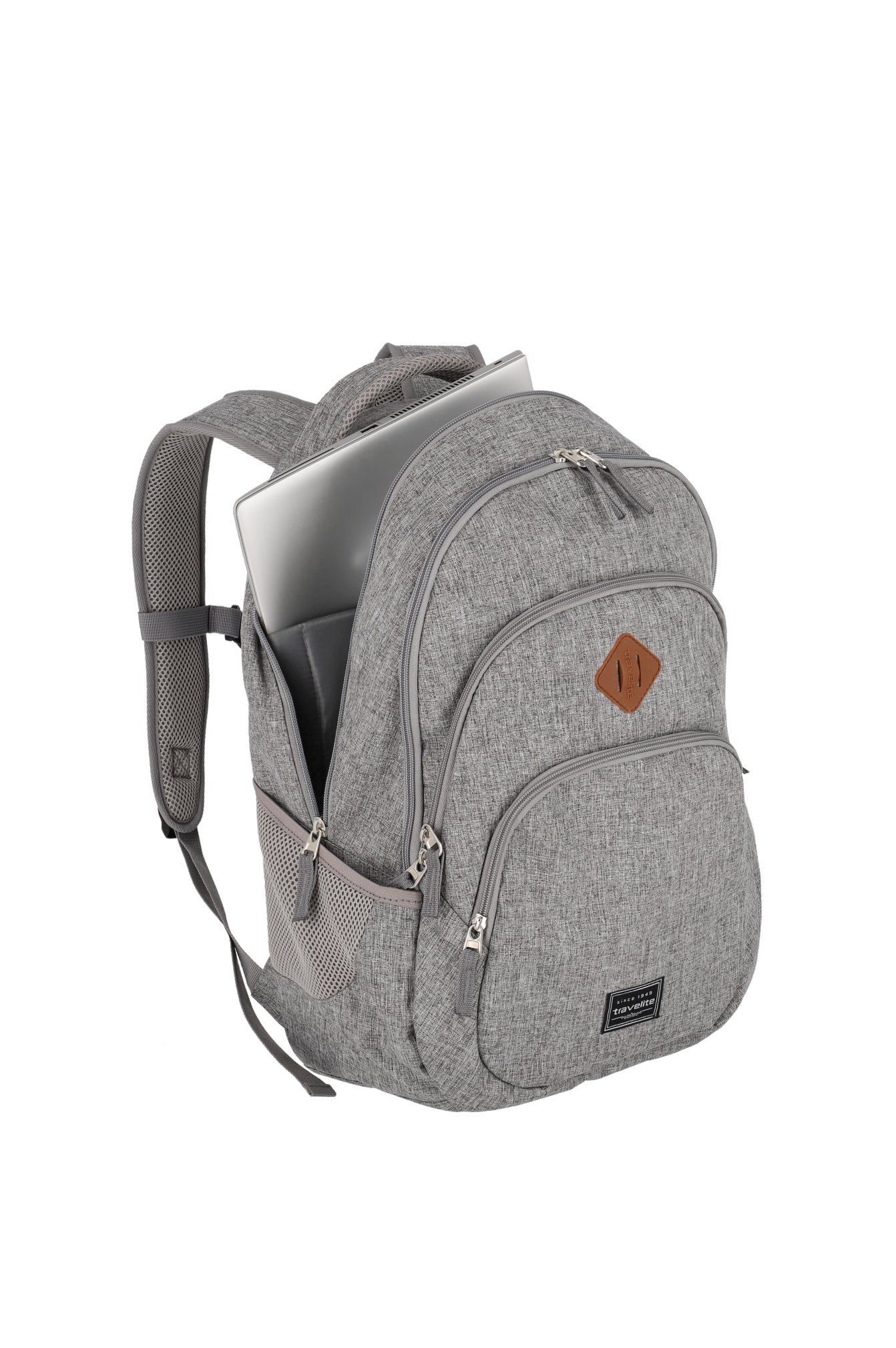 Basics backpack Melange, light gray