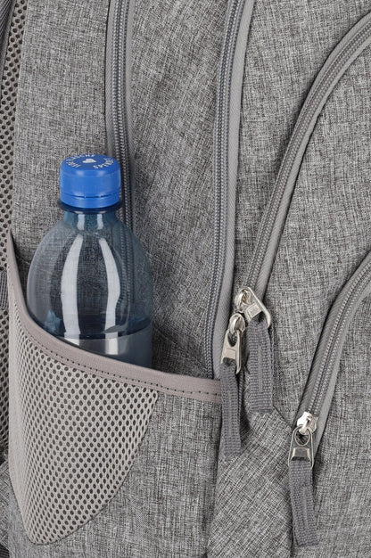 BASICS Rucksack Melange, Hellgrau