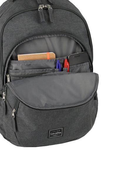 Basics backpack Melange, anthracite