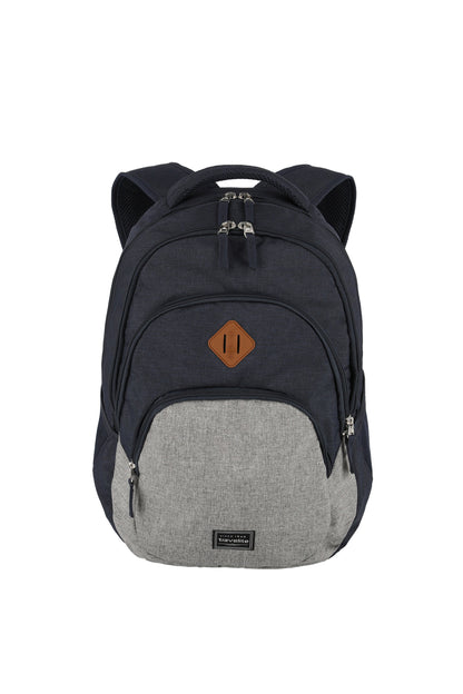 Basics backpack Melange, Marine/Grau