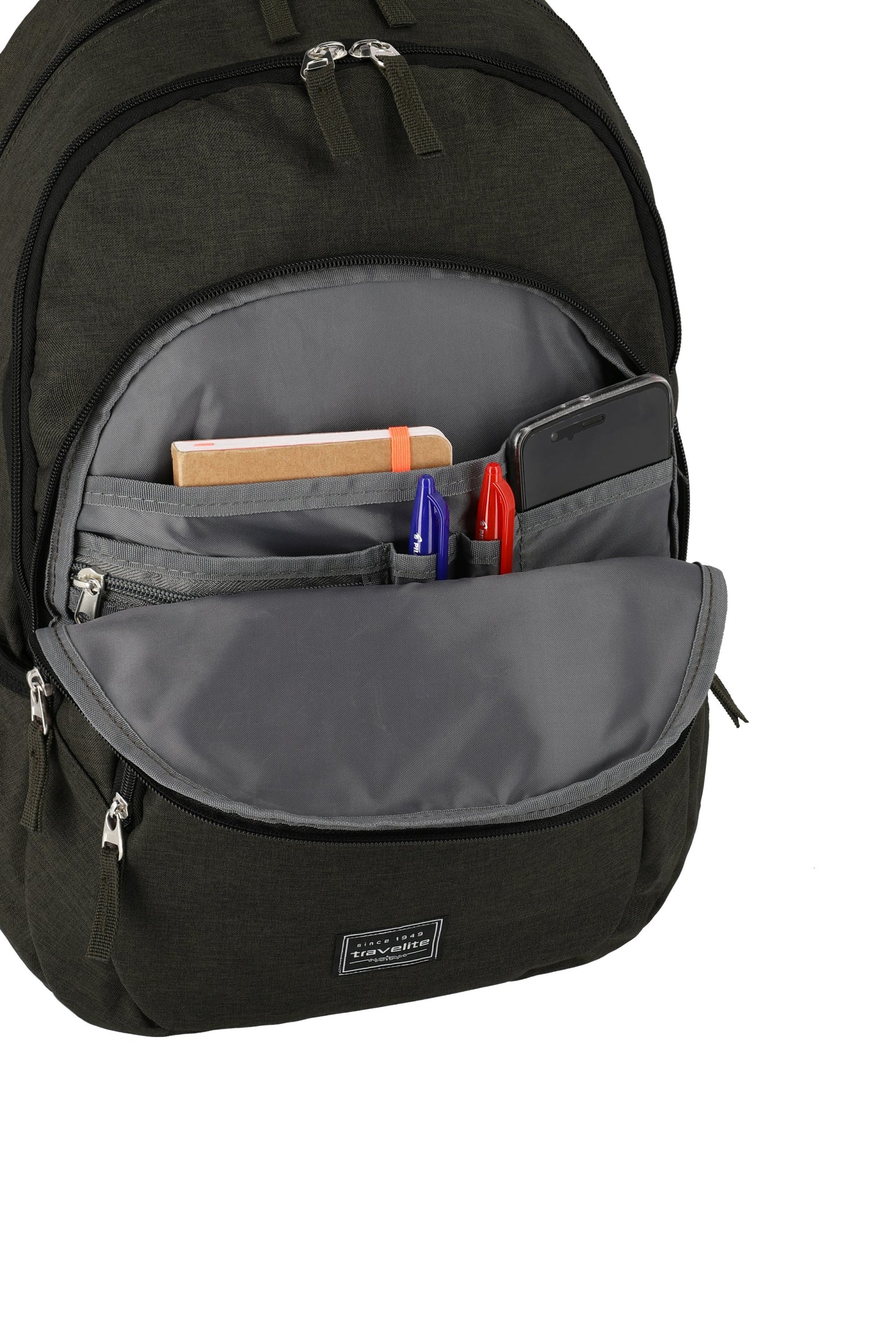 Basics backpack Melange, brown