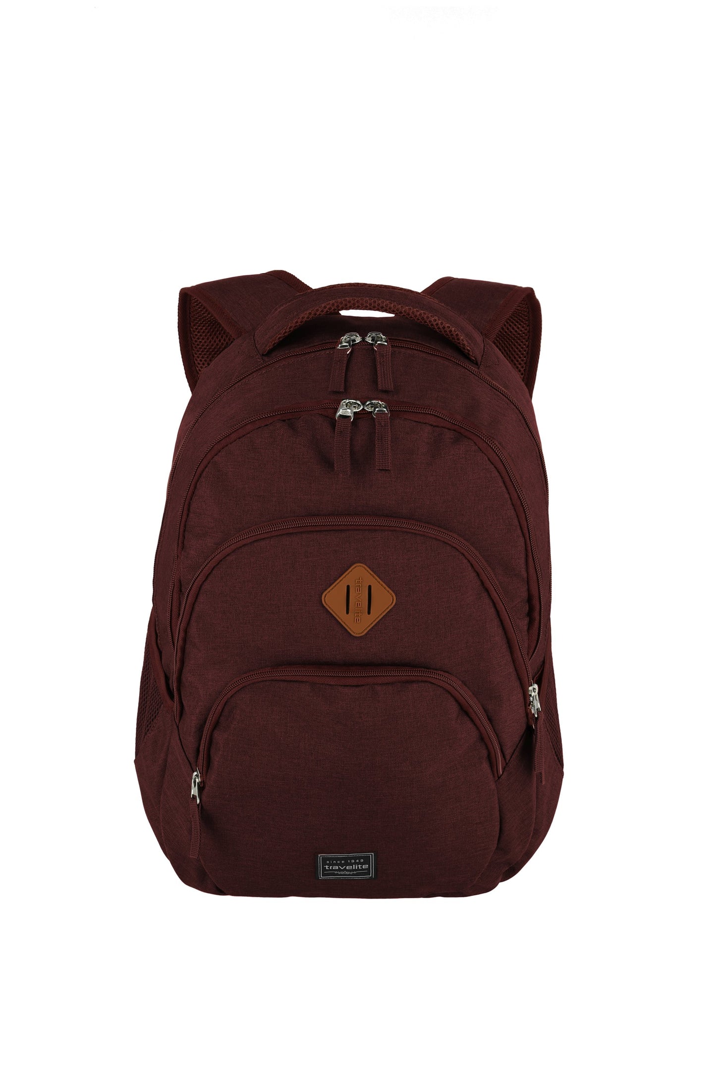 Basics backpack Melange, Bordeaux