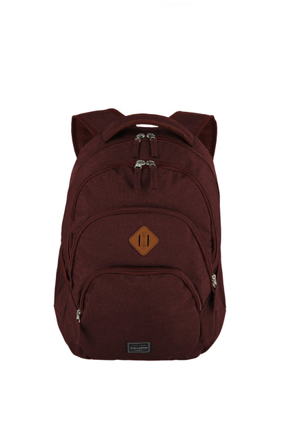 Basics backpack Melange, Bordeaux