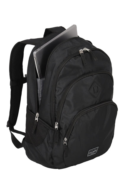 Basics backpack melange, black