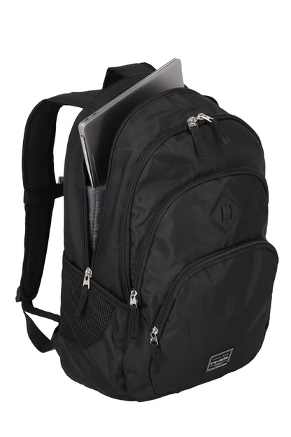 BASICS Rucksack Melange, Schwarz