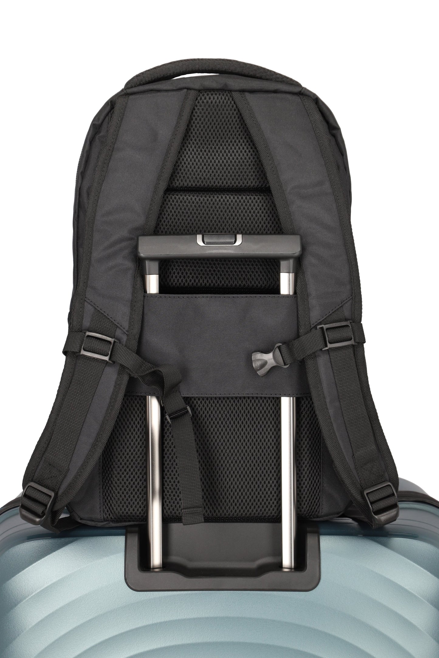 Basics backpack melange, black