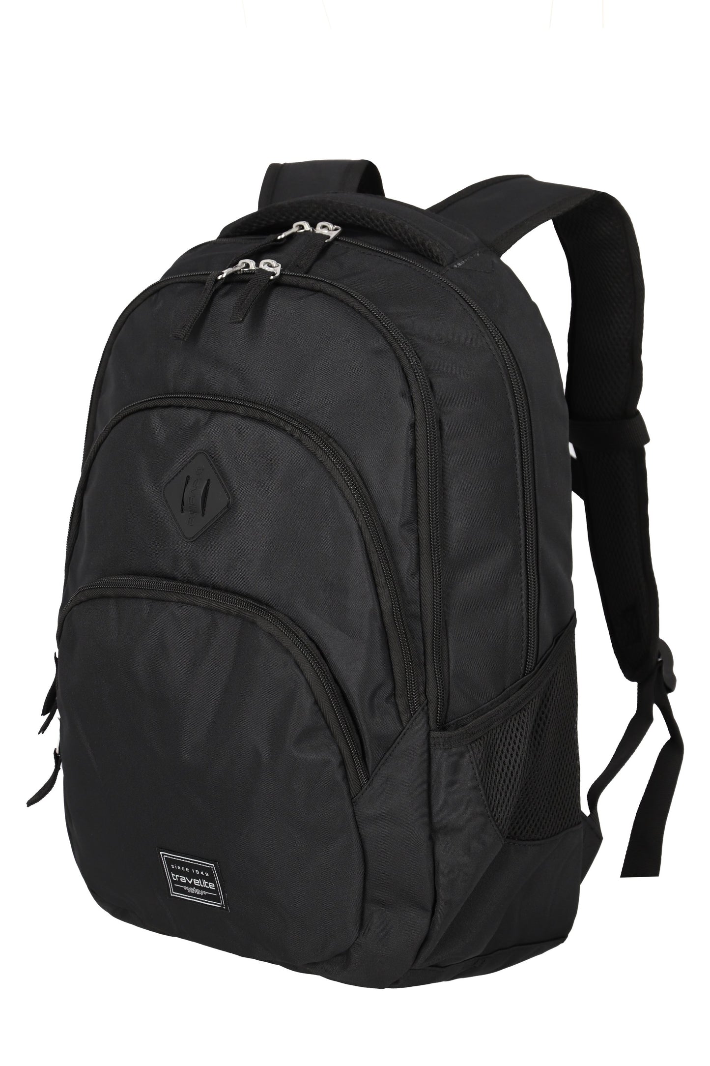 BASICS Rucksack Melange, Schwarz