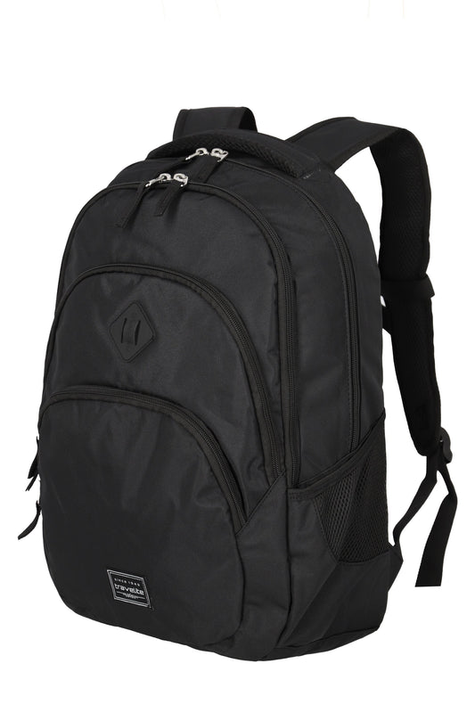 Basics backpack melange, black