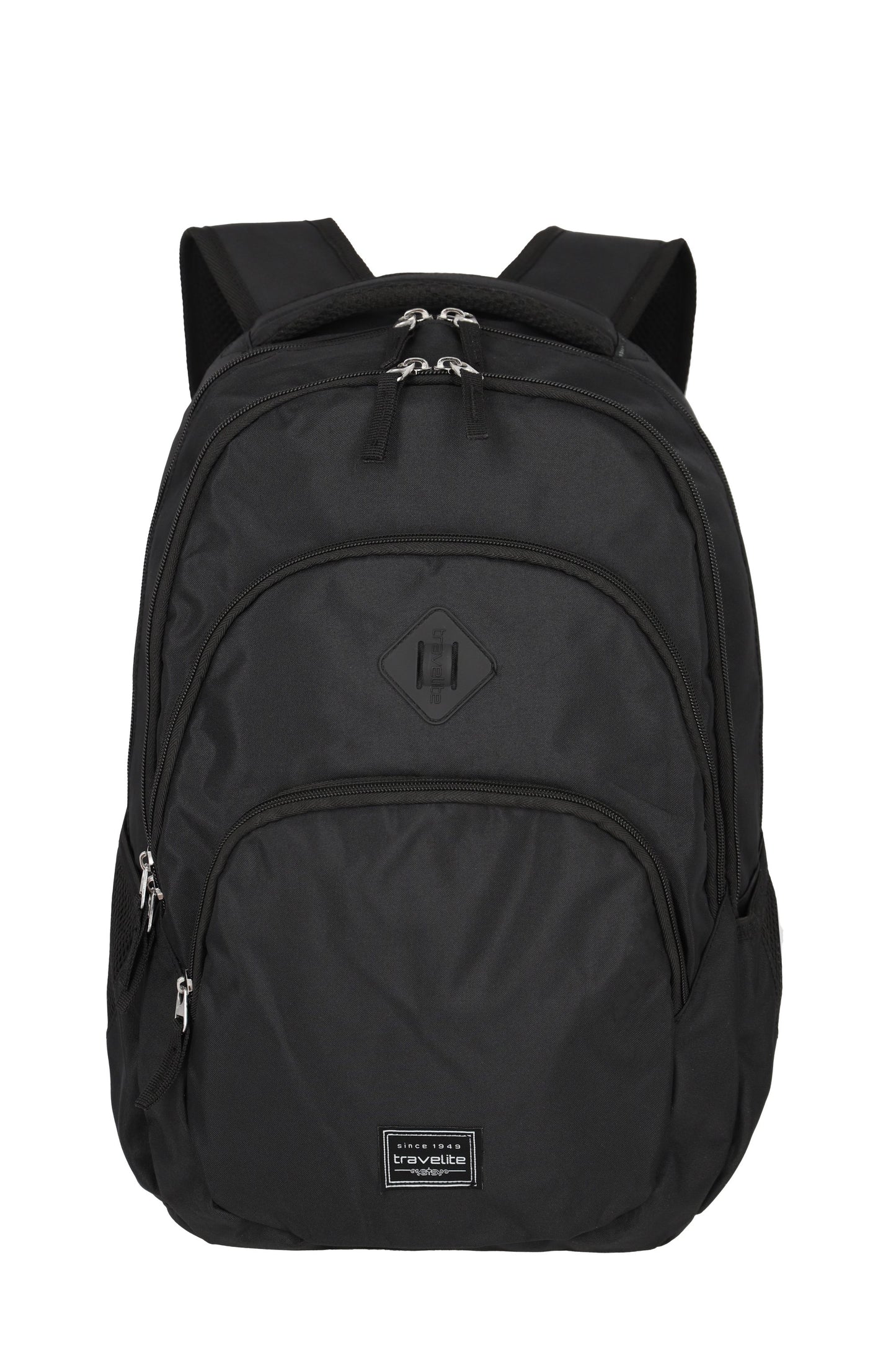 Basics backpack melange, black