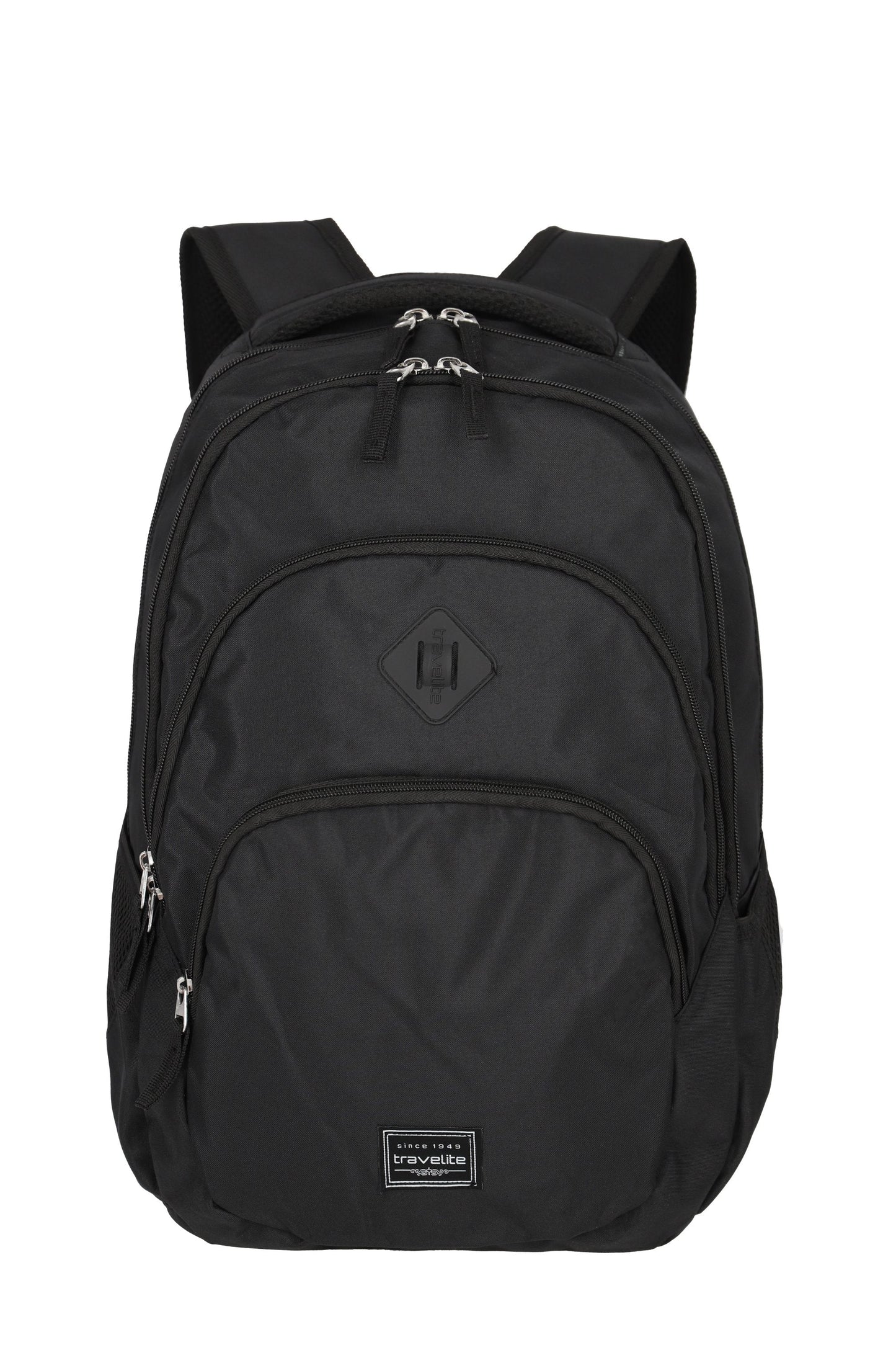 BASICS Rucksack Melange, Schwarz