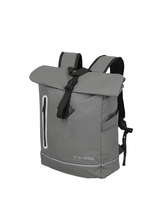 Basics roll-up backpack tarpaulin, anthracite