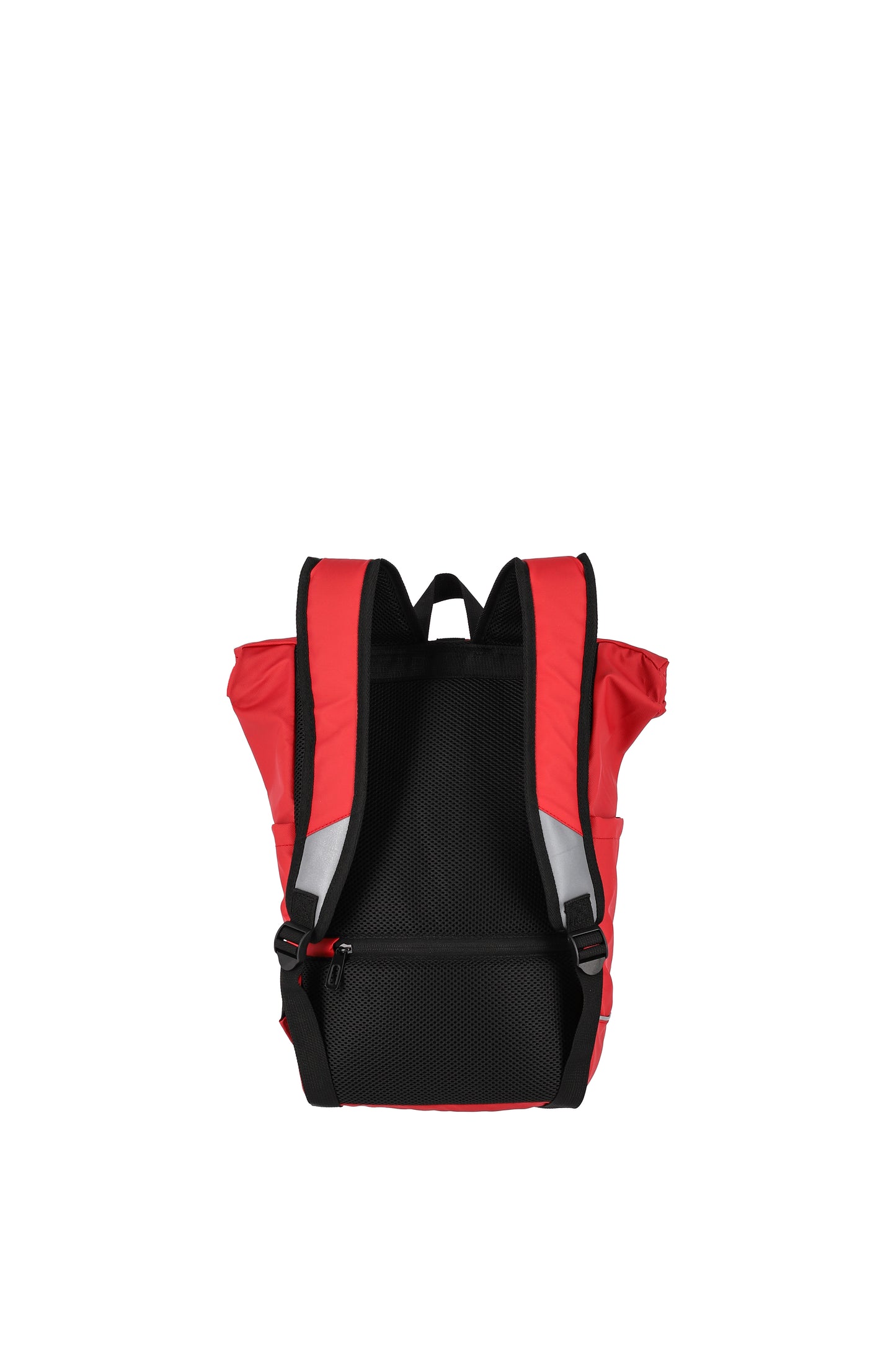 Basics roll-up backpack tarpaulin, red