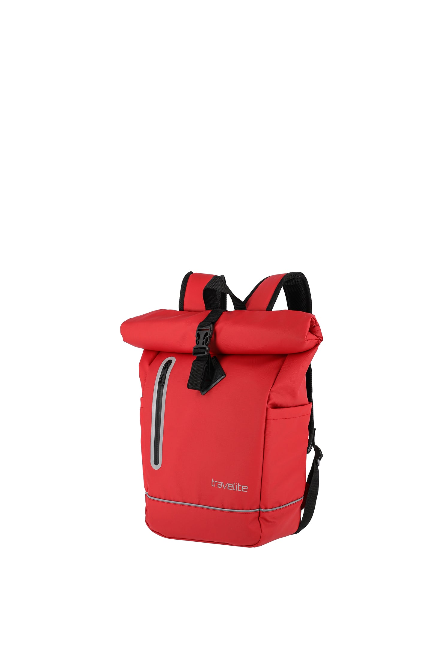 Basics roll-up backpack tarpaulin, red