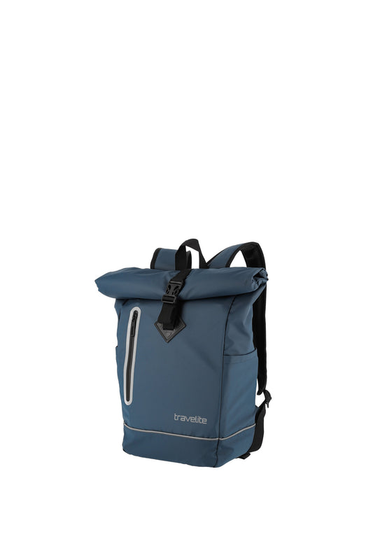 Basics roll-up backpack tarpaulin, marine