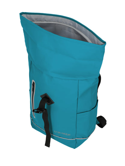 Basics roll-up backpack tarpaulin, Harbor Blue