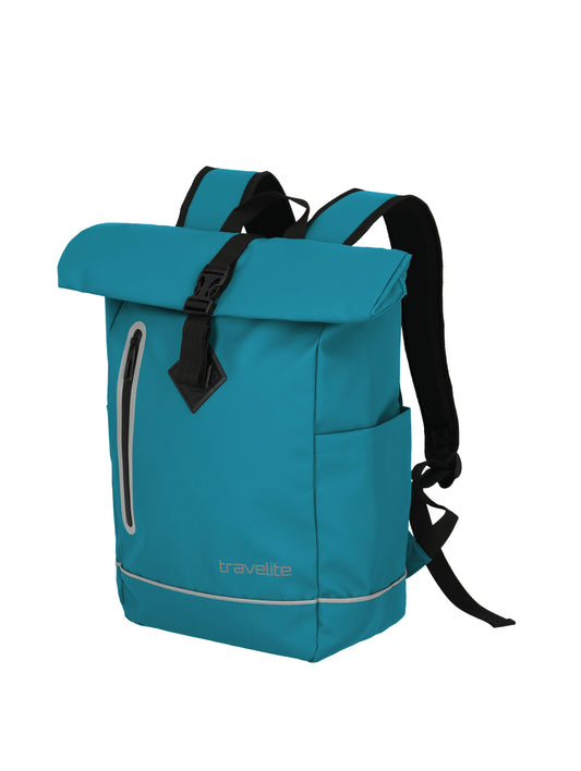 Basics roll-up backpack tarpaulin, Harbor Blue