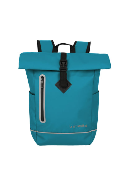 Basics roll-up backpack tarpaulin, Harbor Blue