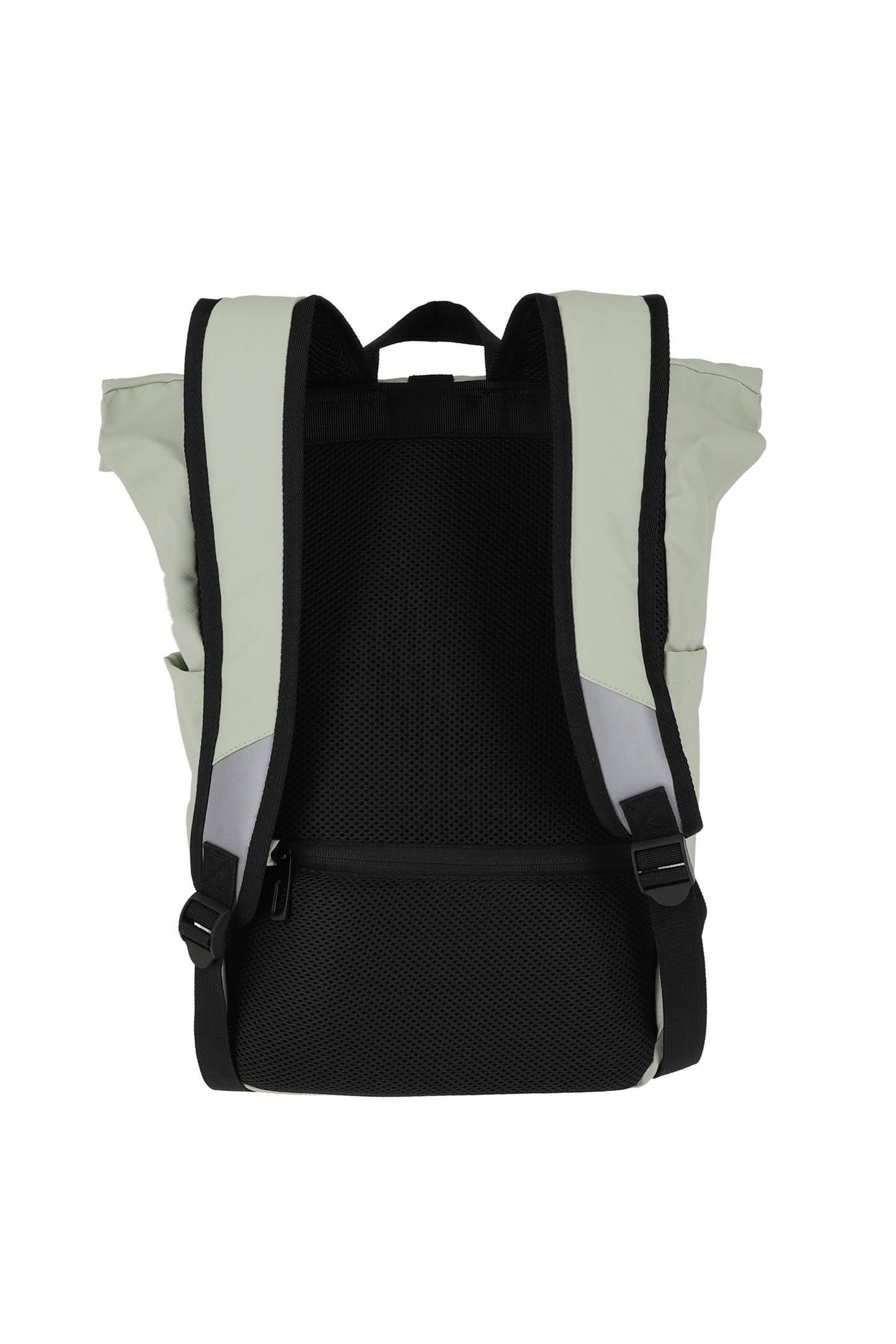 Basics roll-up backpack tarpaulin, light green