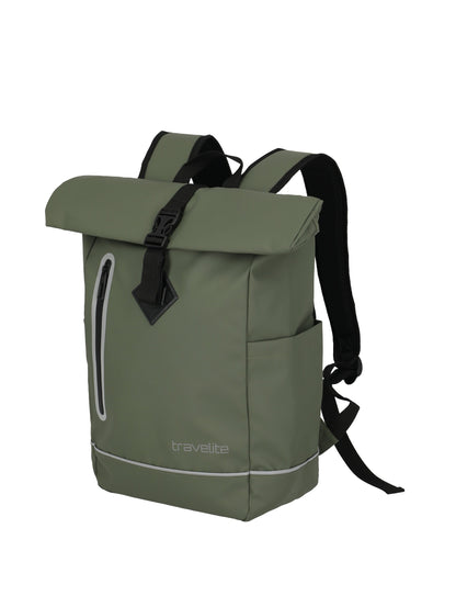 Basics roll-up backpack tarpaulin, olive