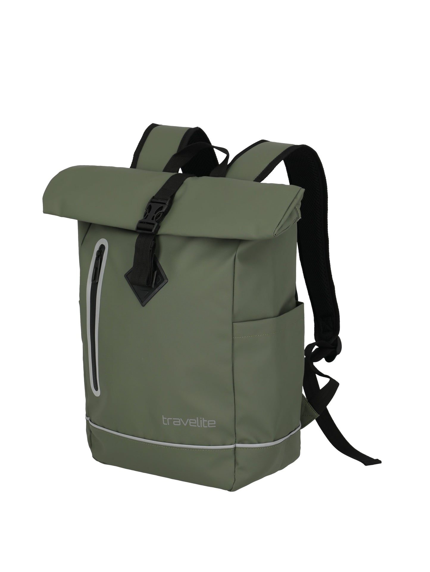 BASICS Roll-Up Rucksack Plane, Olive