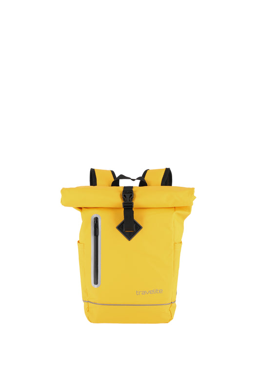 Basics roll-up backpack tarpaulin, yellow