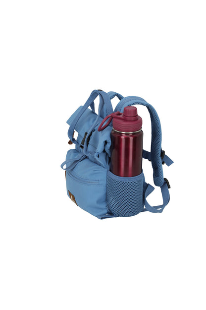 Travelite BASICS Short Handle Mini Rollup Rucksack