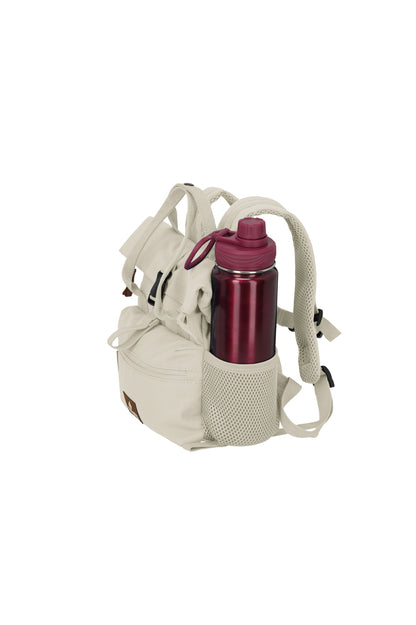 Travelite BASICS Short Handle Mini Rollup Rucksack