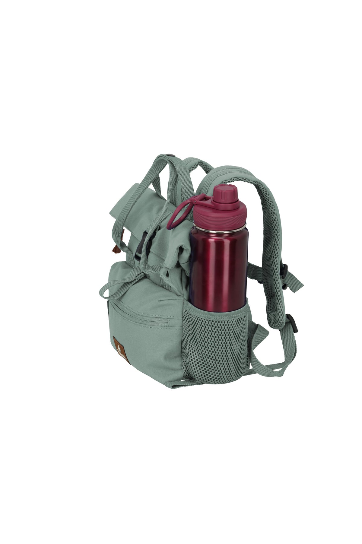 Travelite BASICS Short Handle Mini Rollup Rucksack