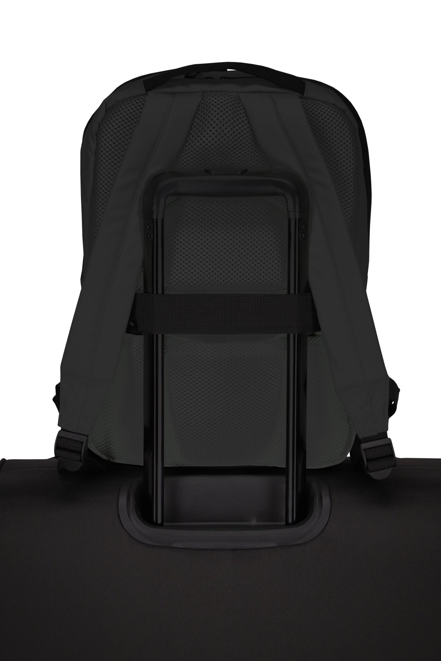 Basics backpack tarpaulin RV, black