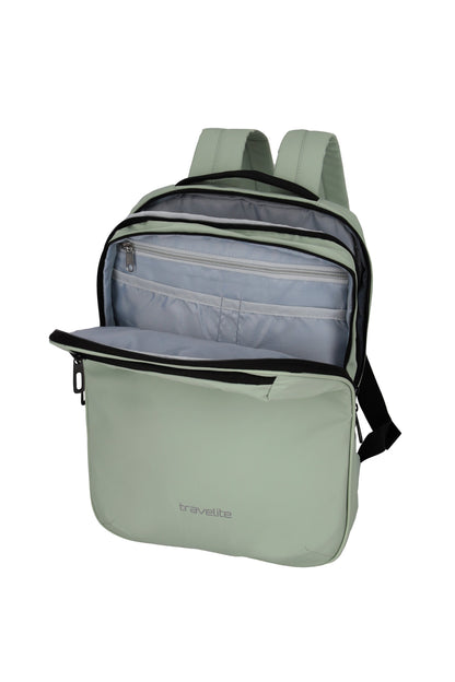 Basics backpack tarpaulin RV, light green