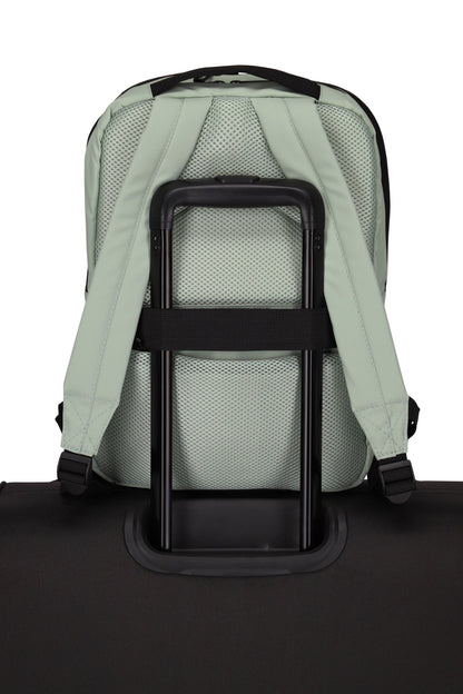 Basics backpack tarpaulin RV, light green