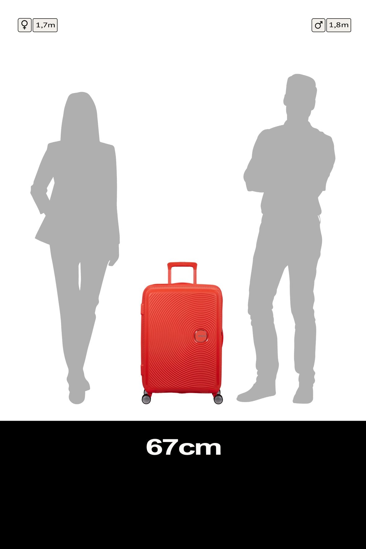 AMERICAN TOURISTER Soundbox Trolley M