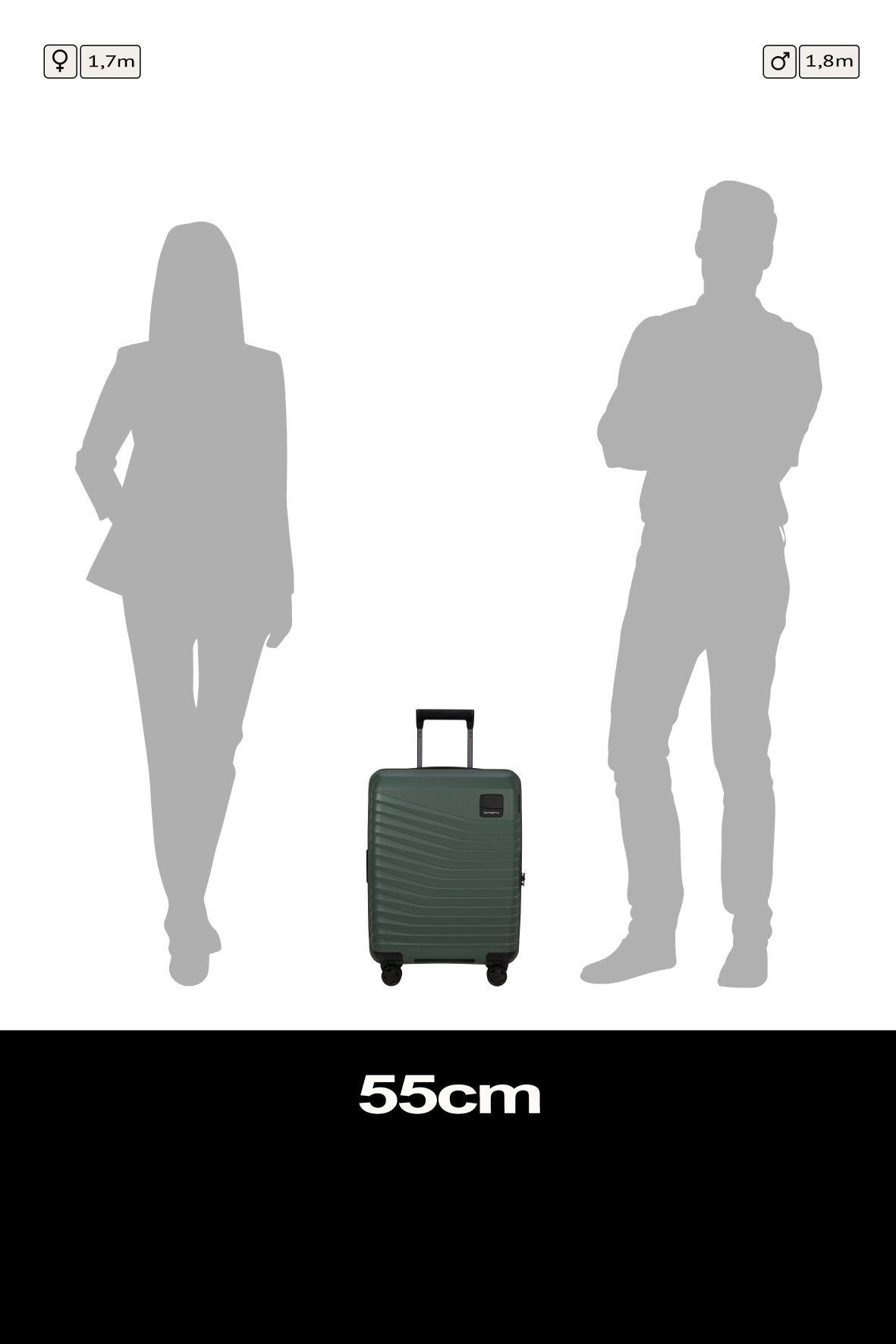SAMSONITE INTUO SPINNER 55/20 S